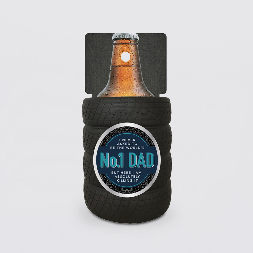 Number 1 Dad' Beer Holder