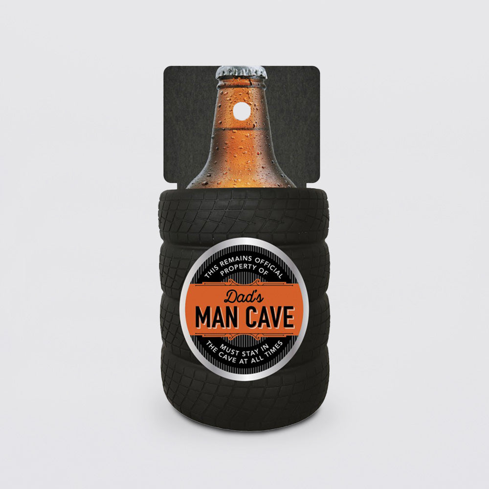 'Dads Man Cave' Beer Holder