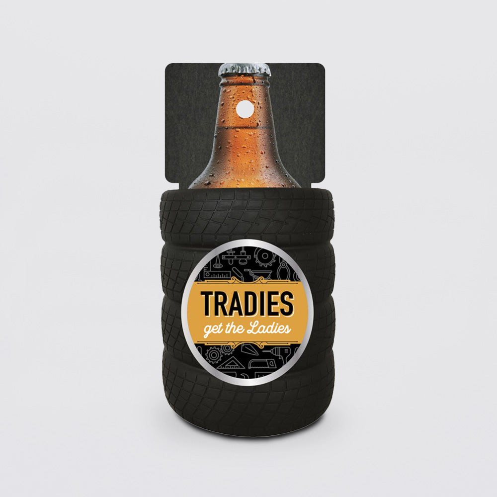 Tradies Get Ladies' Beer Holder