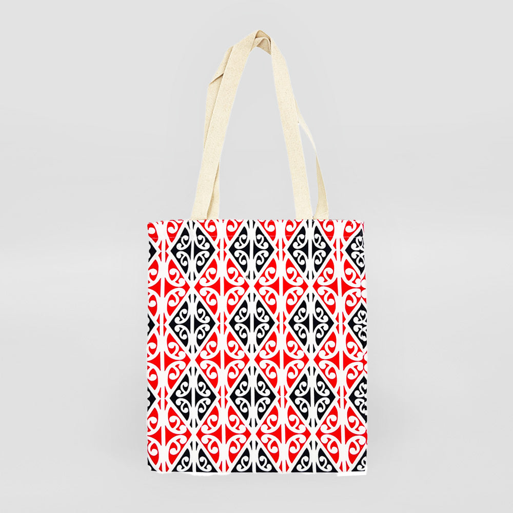 Tote Bag - 'Maori Koru' Style