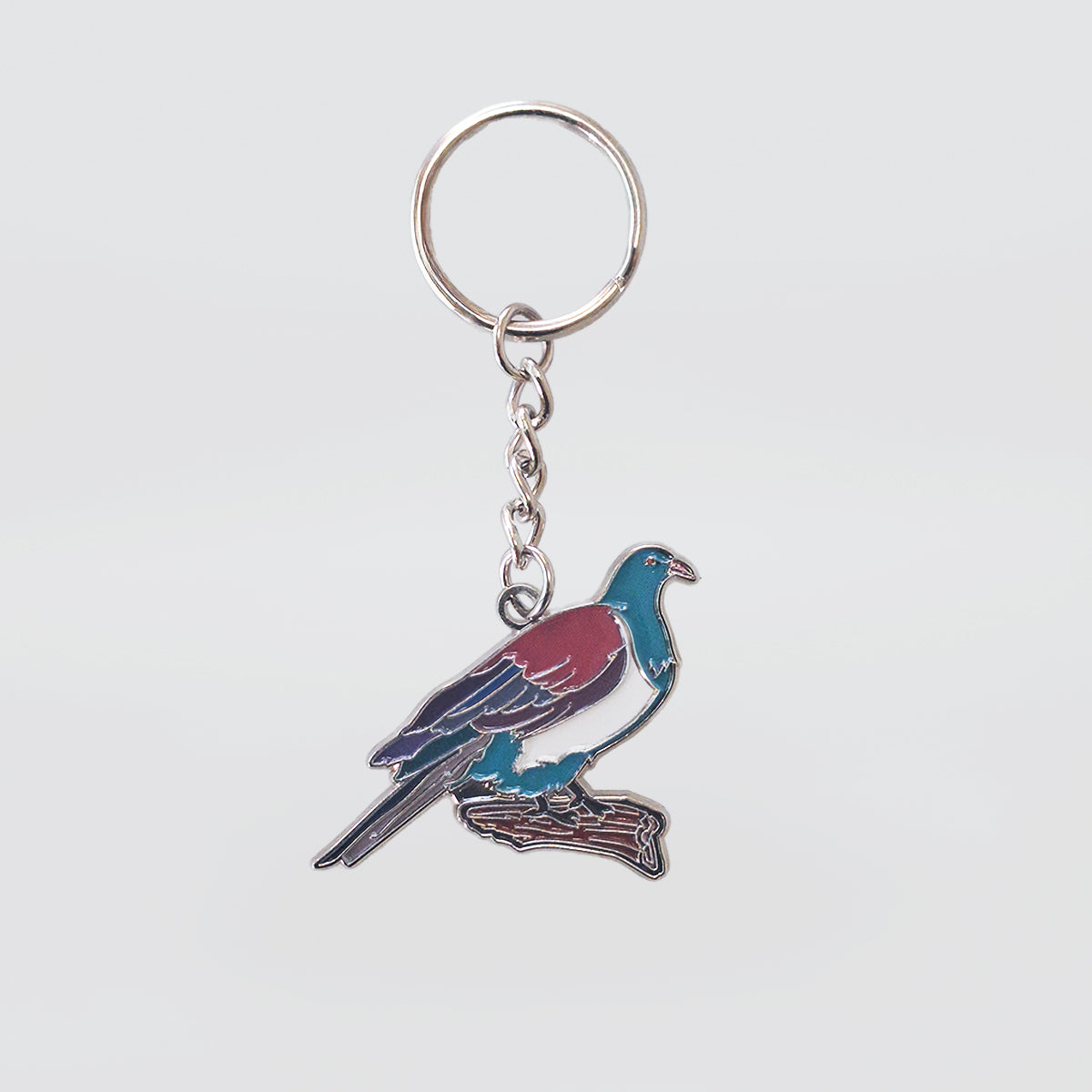 Kereru Metal Key Ring