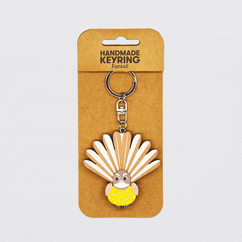 NZ Fantail Keyring