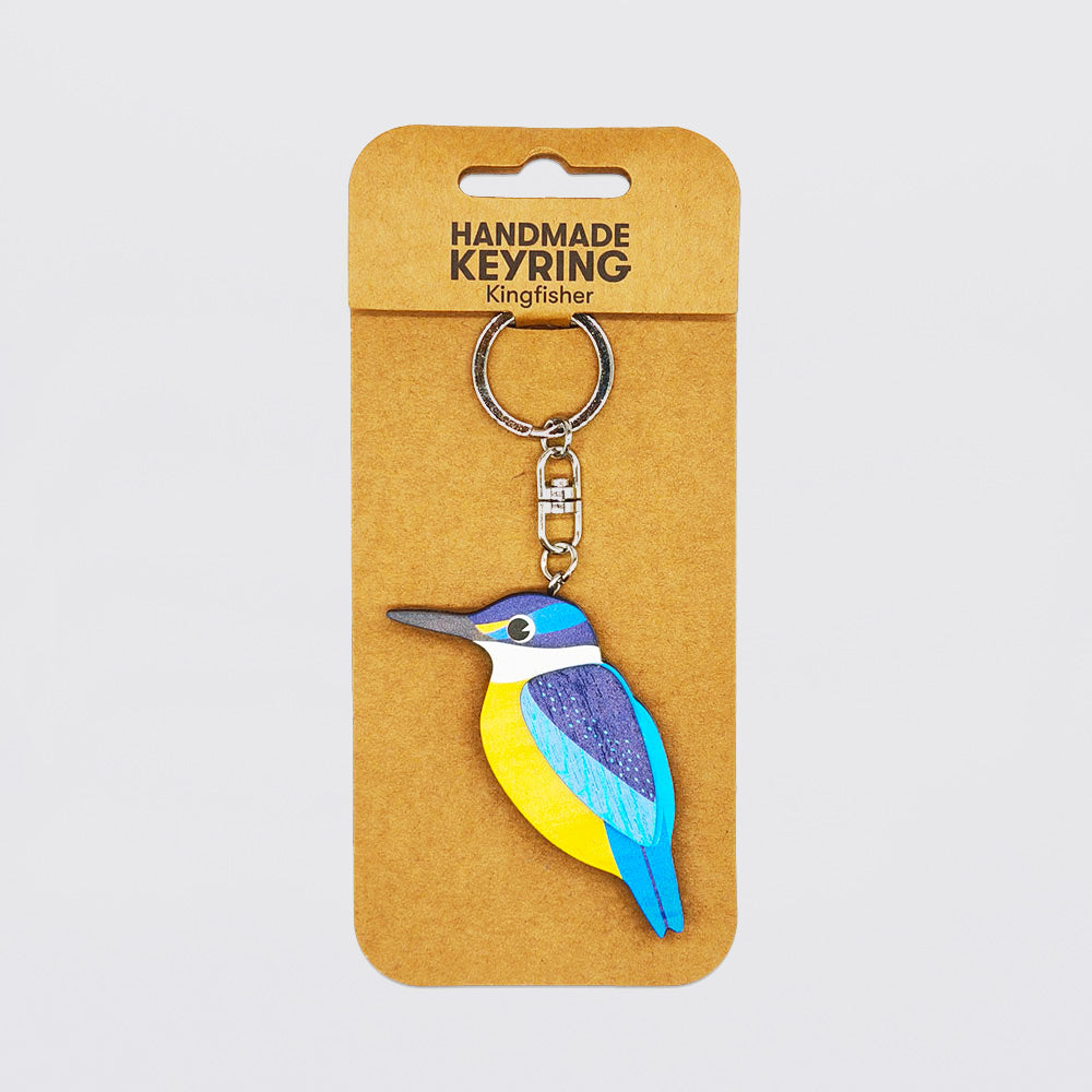 NZ Kingfisher Keyring