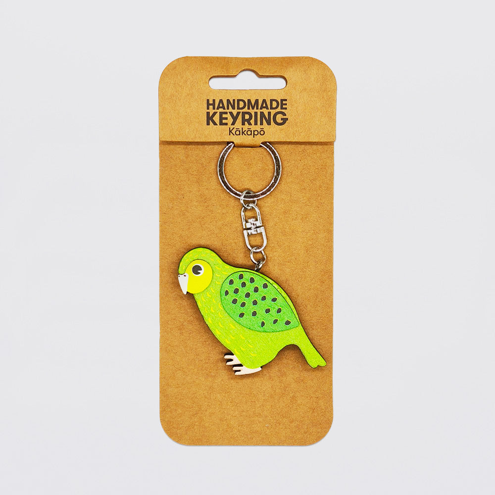 NZ Kakapo Keyring