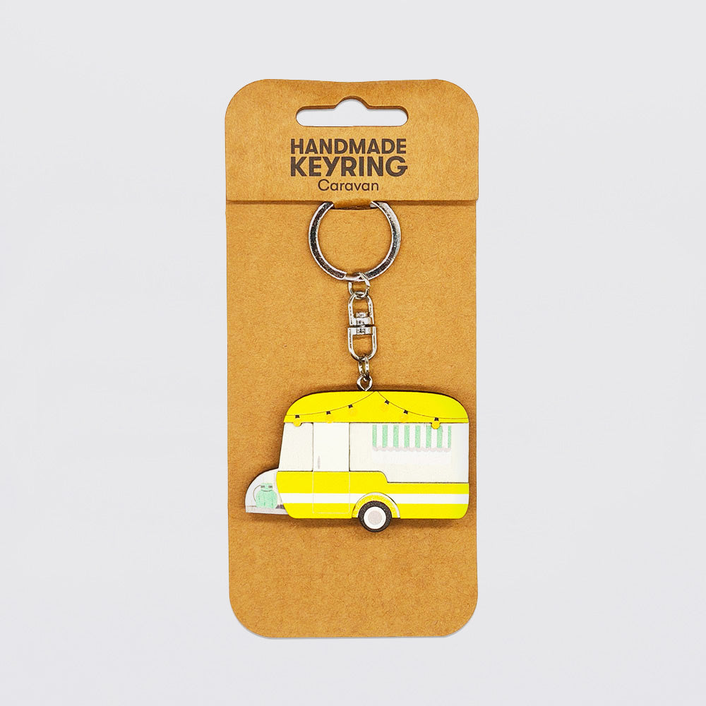 NZ Caravan Keyring