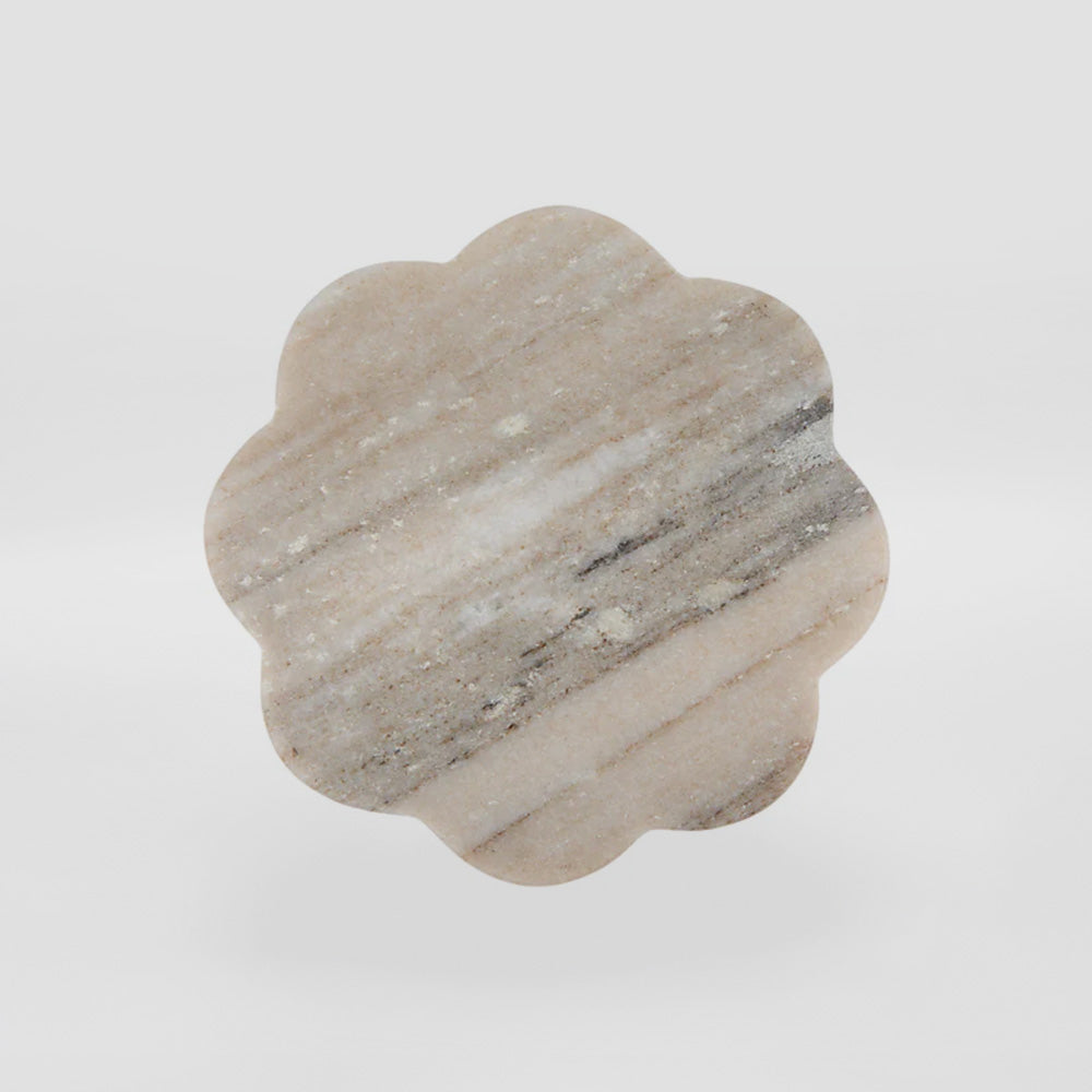 Scallop Marble Coasters