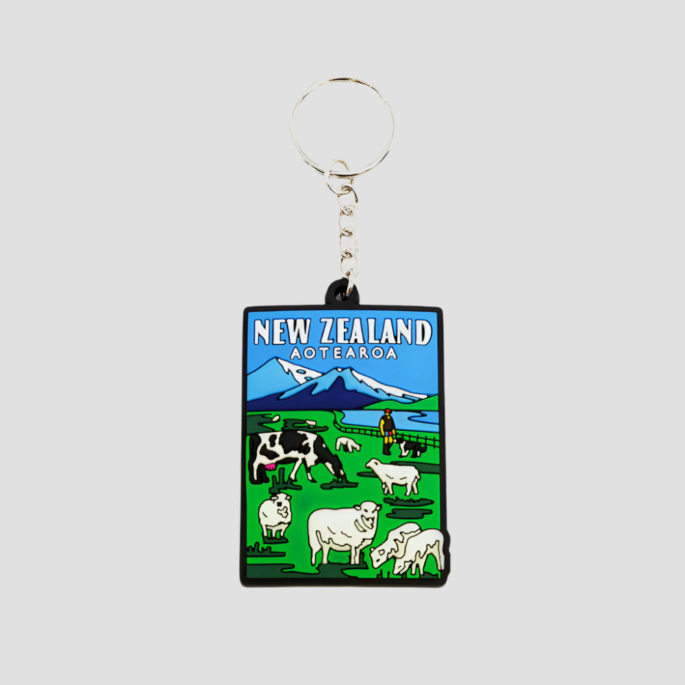 Moana RD - 'Farmer' Silicone Keyring