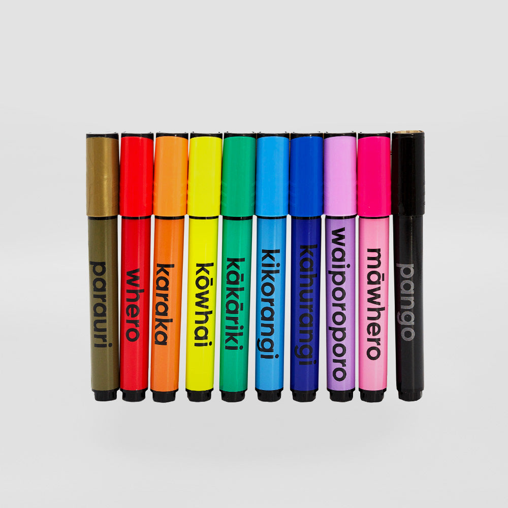 Moana RD - 'Te Reo' Rainbow Markers