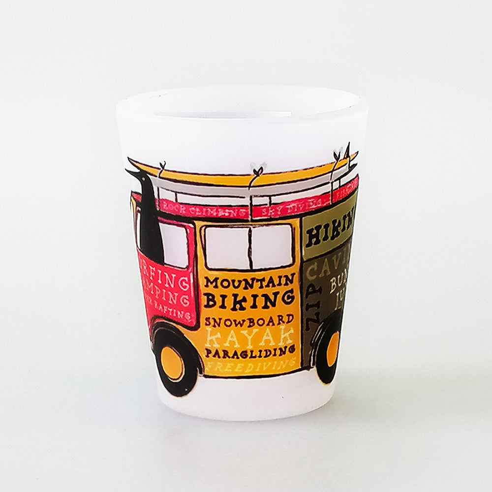 'Kombi' Kiwiana Shotglass