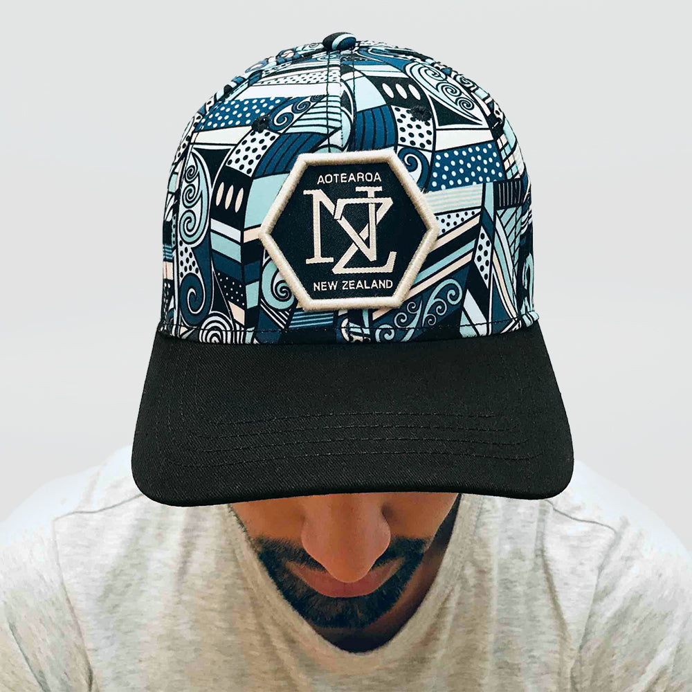 Wild Kiwi - 'Koru Pattern' Cap