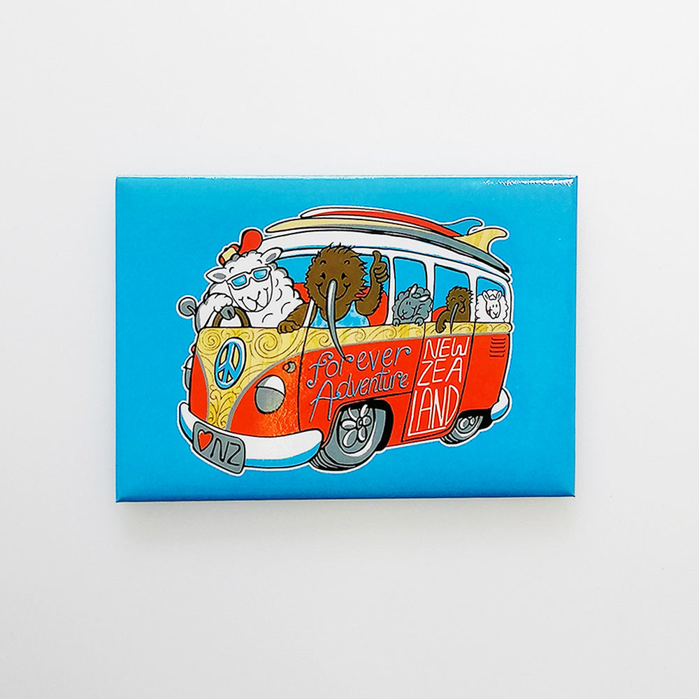 'Kombi' Kiwiana Magnet