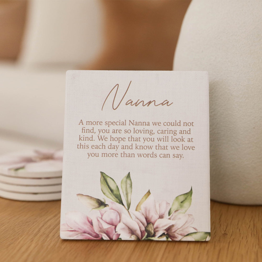 Blossom 'Nana' Verse - Plaque