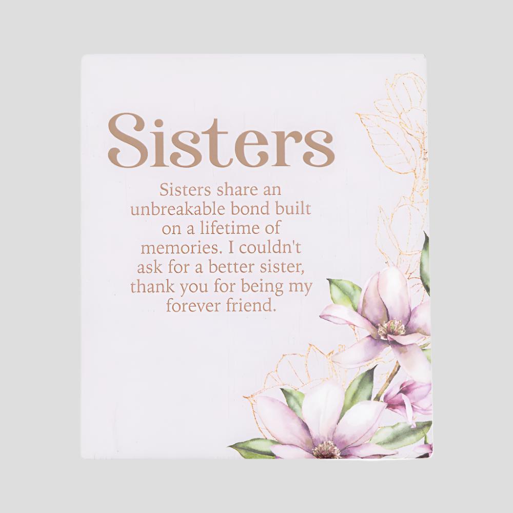 Blossom 'Sister' Verse - Plaque