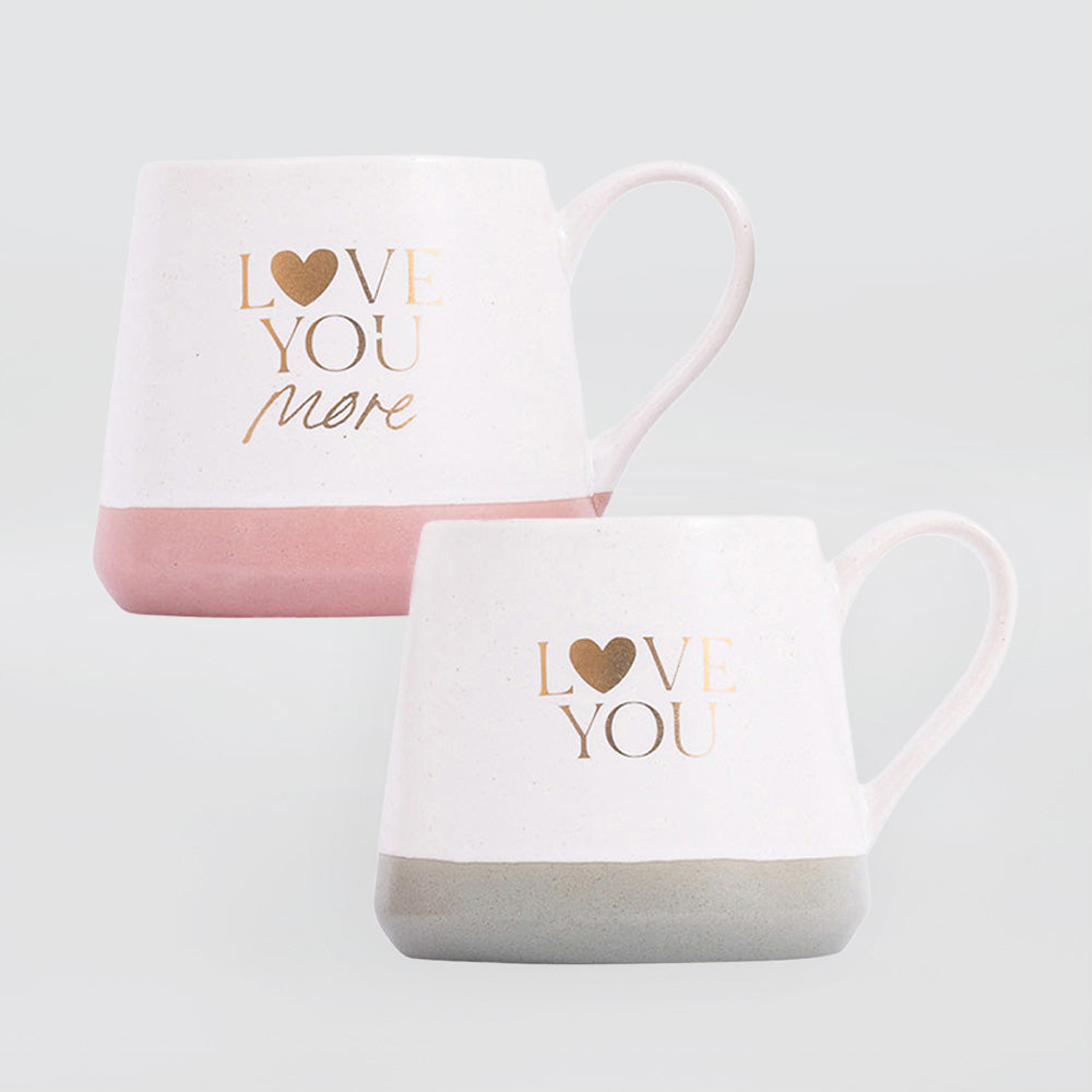 Wedding Mugs 'I Love You'  - Set/2