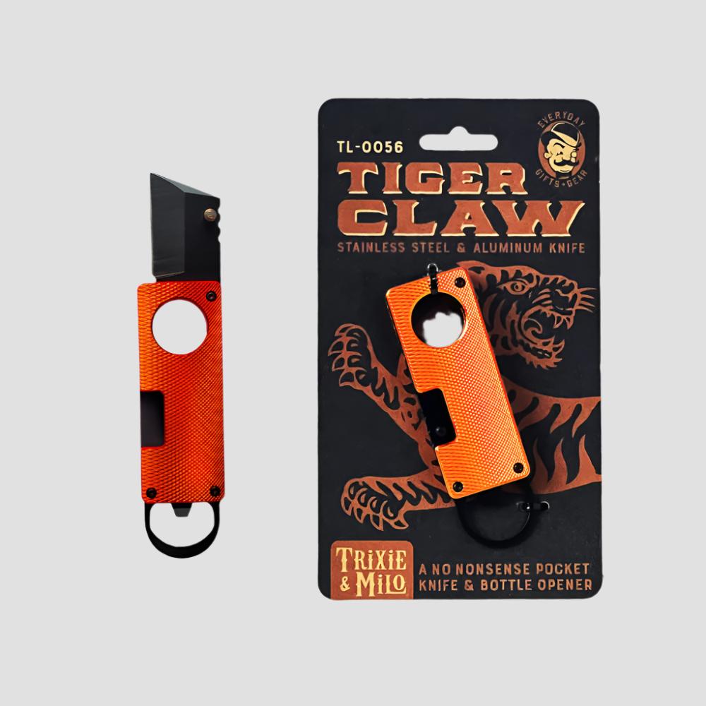 Tiger Claw' Pocket Knife & Bottle Opener