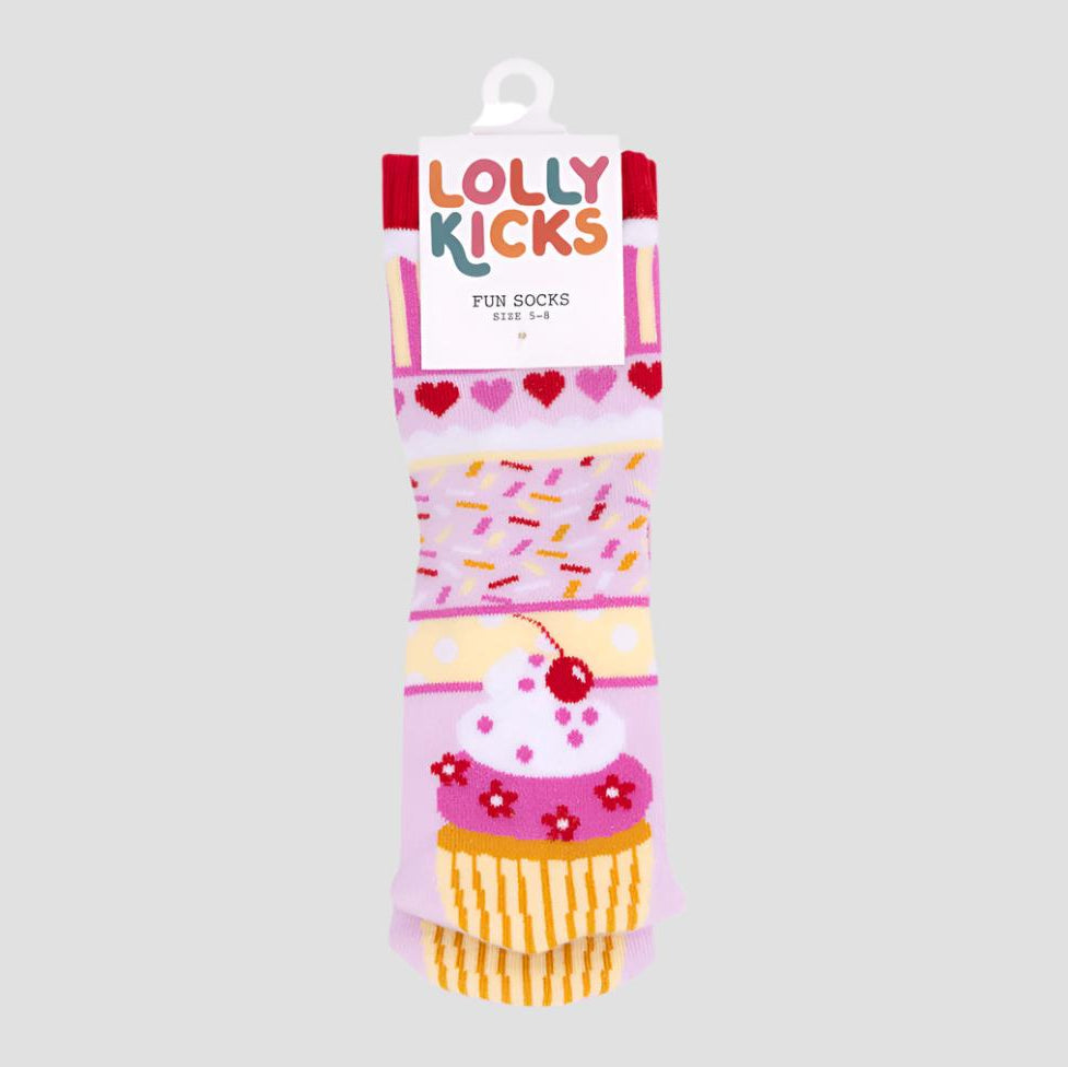 Cup Cake' Socks - LollyKicks