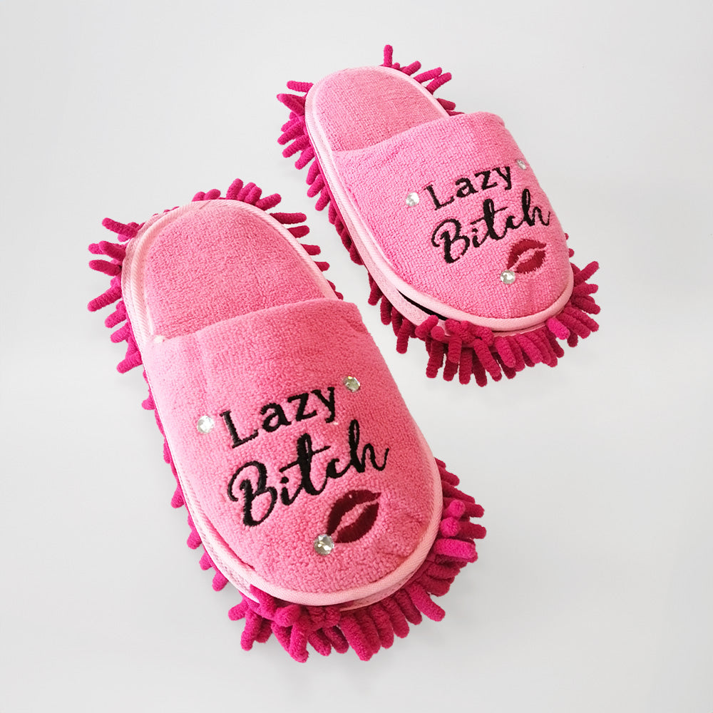 Duster Slippers - Lazy B*tch