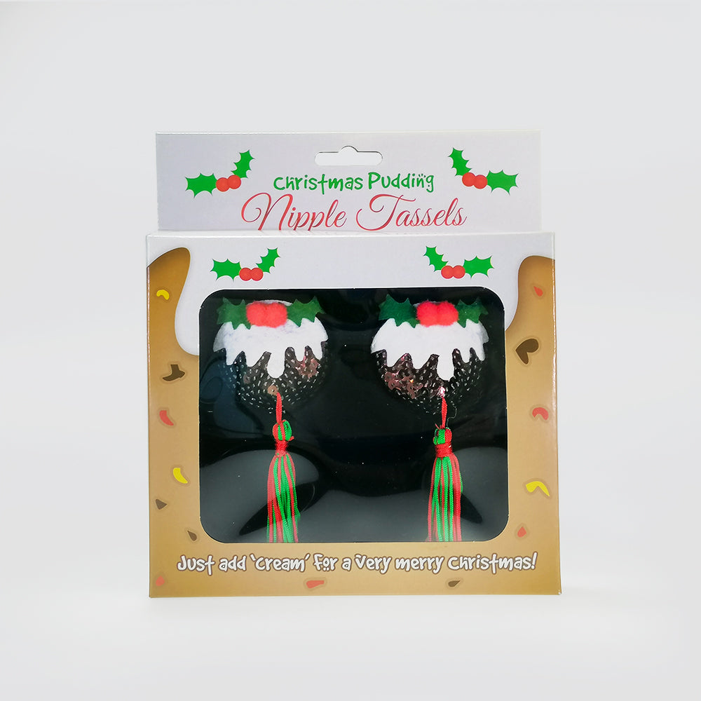 Nipple Tassels 'Xmas Pudding'