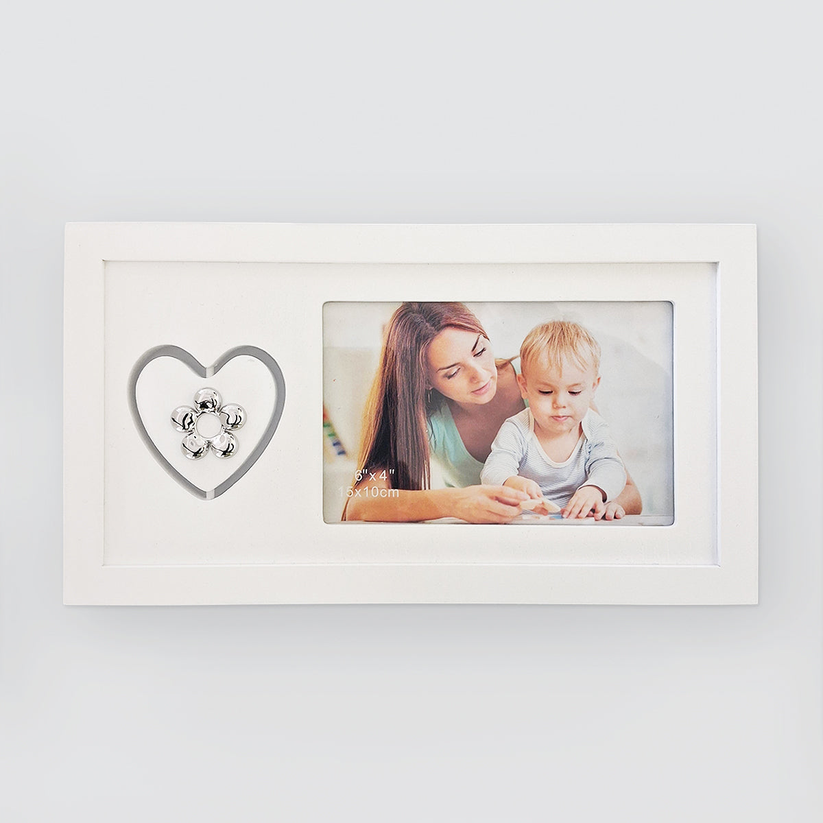 Spinning Heart Frame - Mum