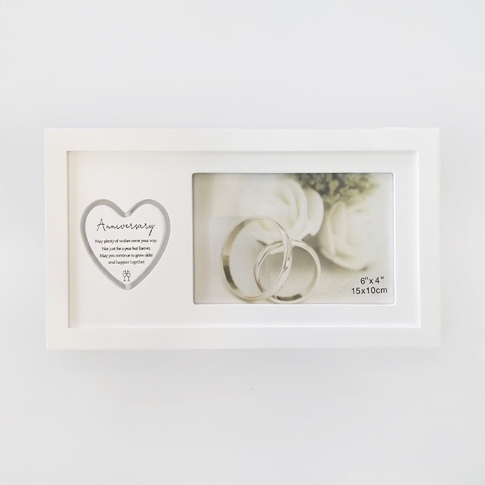 Anniversary Frame W/ Heart