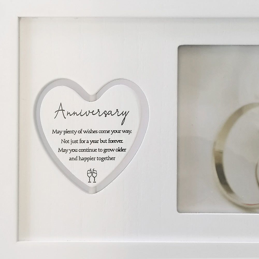 Anniversary Frame W/ Heart