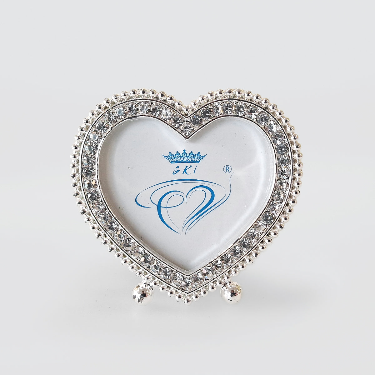 Small Heart Diamante Keepsake Frame