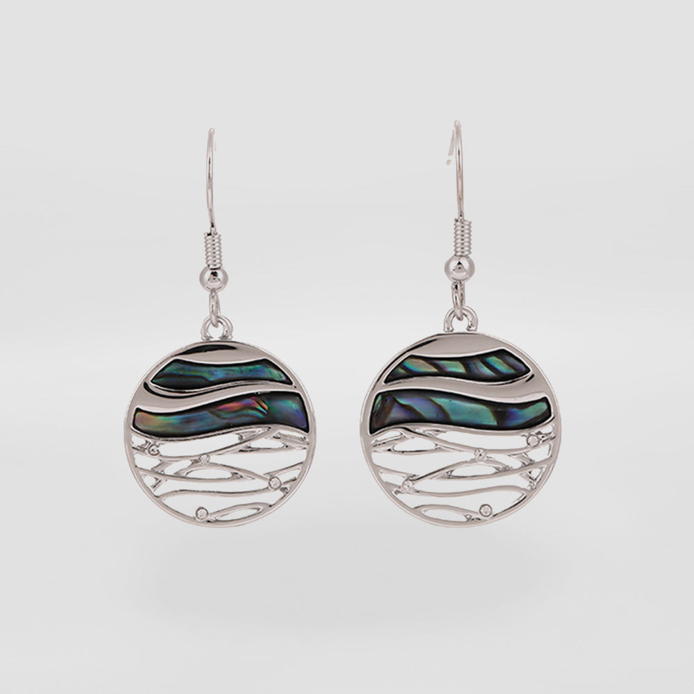 Paua Wave Earrings