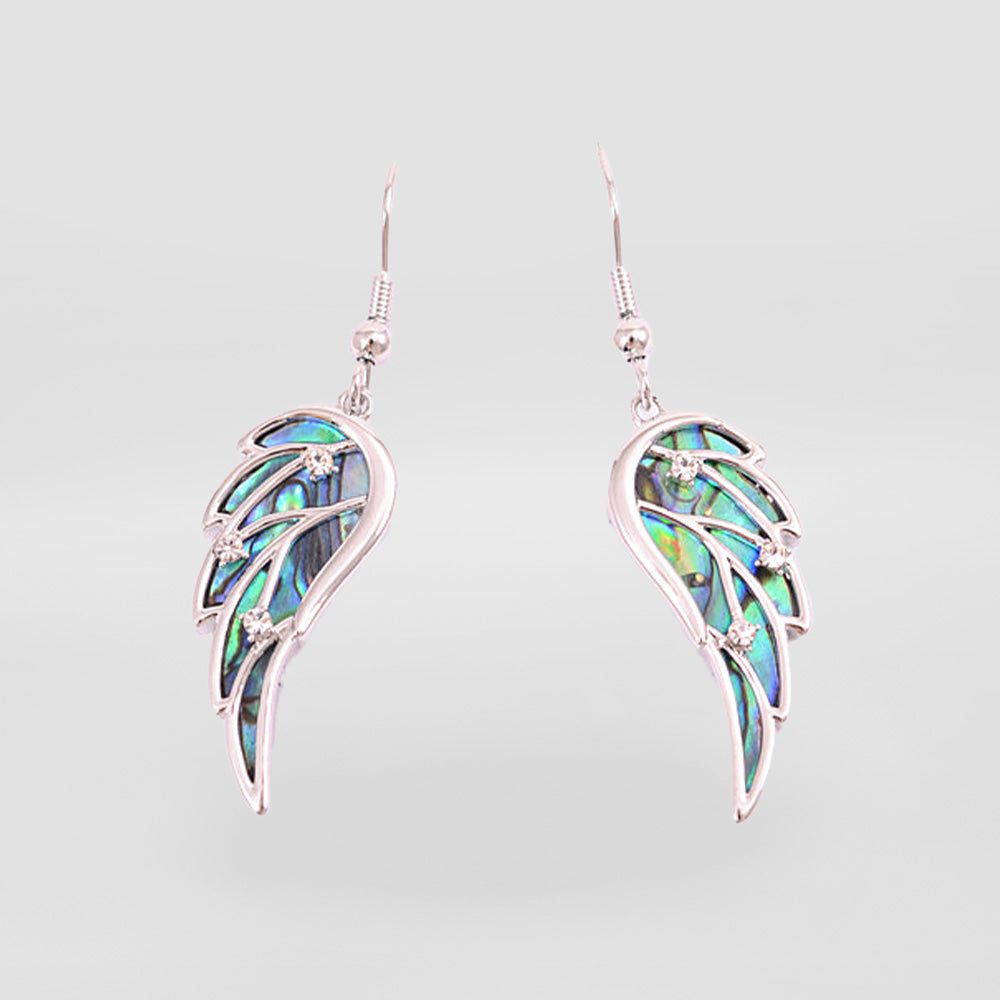 Paua 'Angel Wings' Earrings