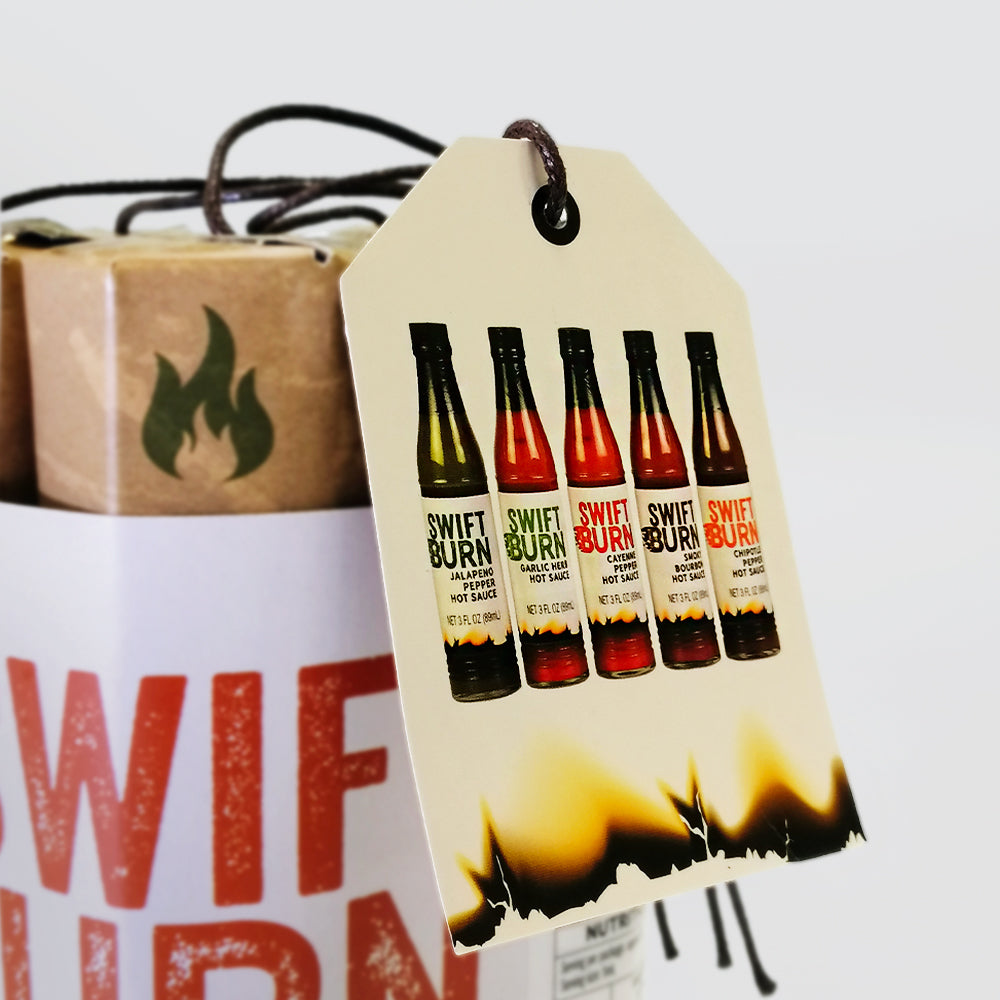 Hot Sauce Set - 'Swift Burn' 5pk