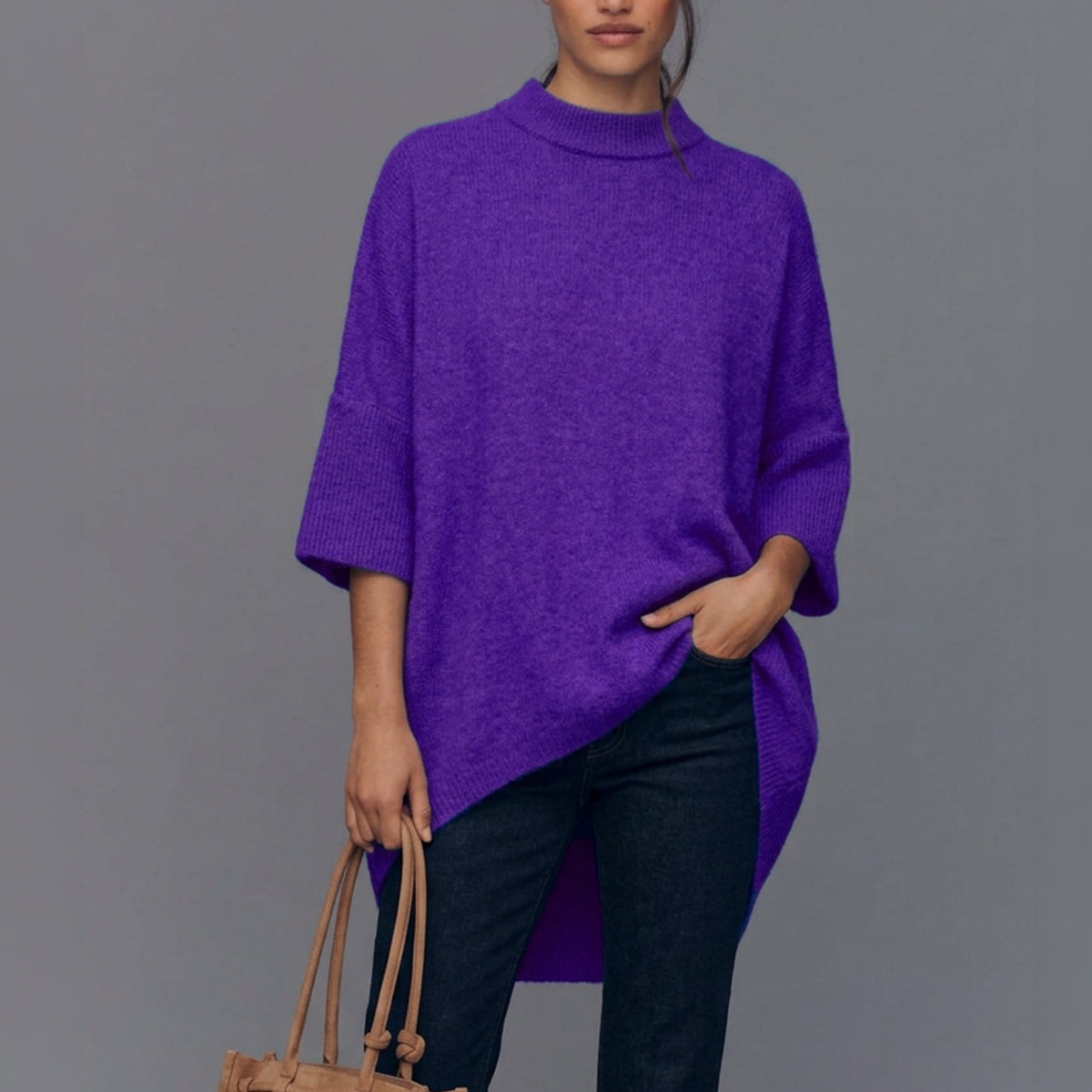 Coloured Knitted Top