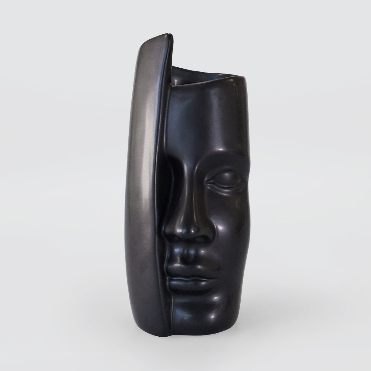 Artistic Black Faced Vase