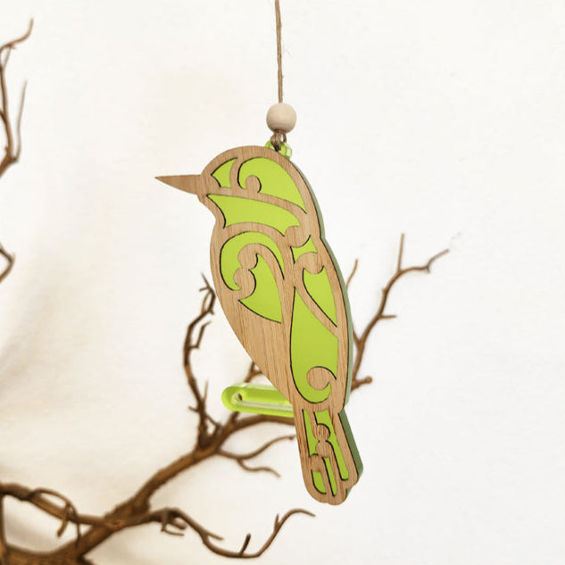 Hanging Birds - 'Koru Kingfisher'
