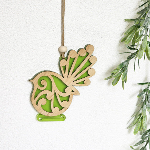 Hanging Birds - 'Koru Fantail'