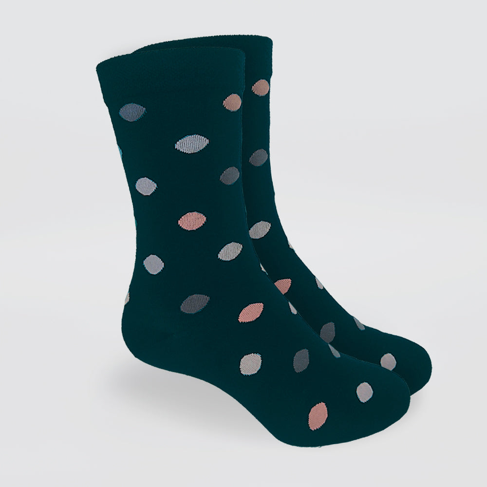 DS Merino Crew 'Multi Spot' Socks