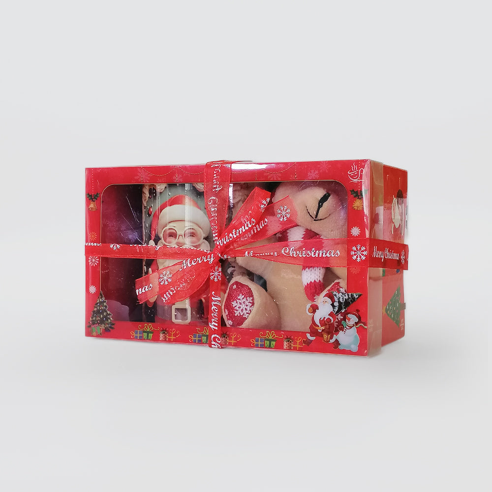 Santa Christmas Mug With Teddy