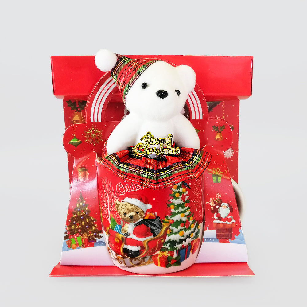 Christmas Mug With White Bear