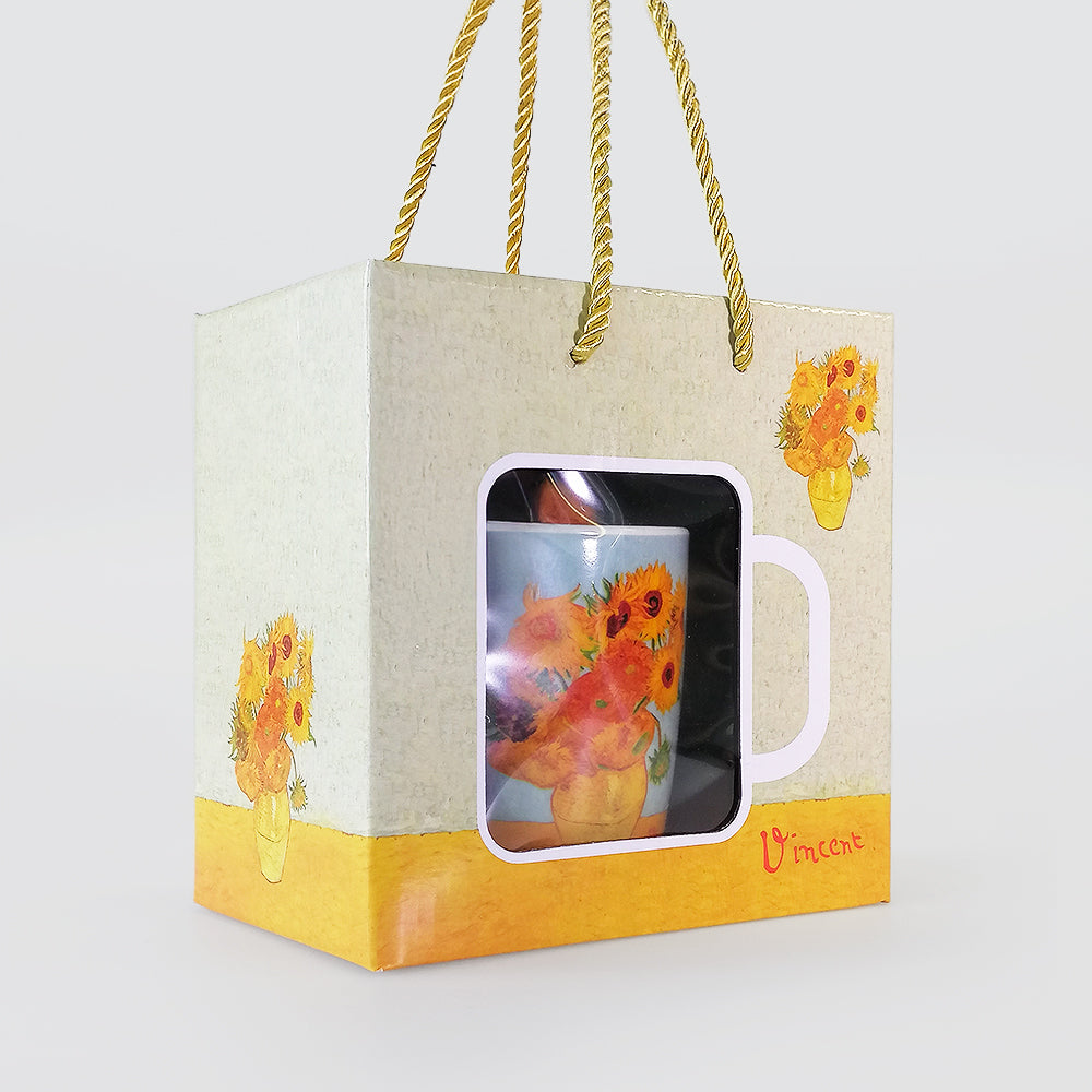 Gift Boxed Mug - 'Sunflowers'