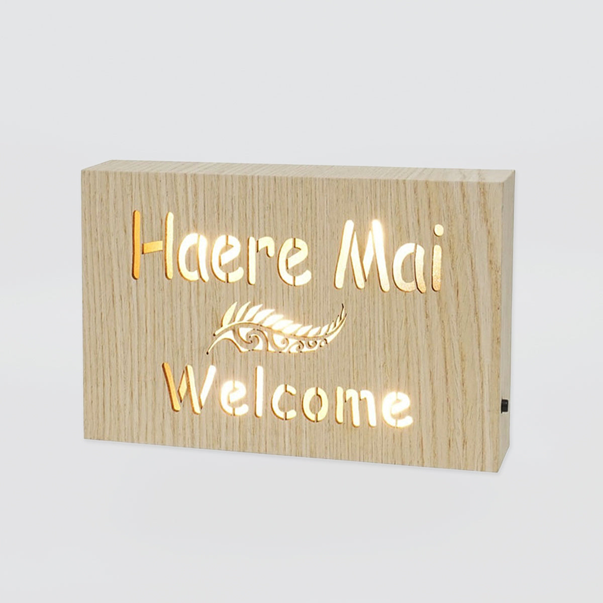 LED Block - 'Haere Mai'