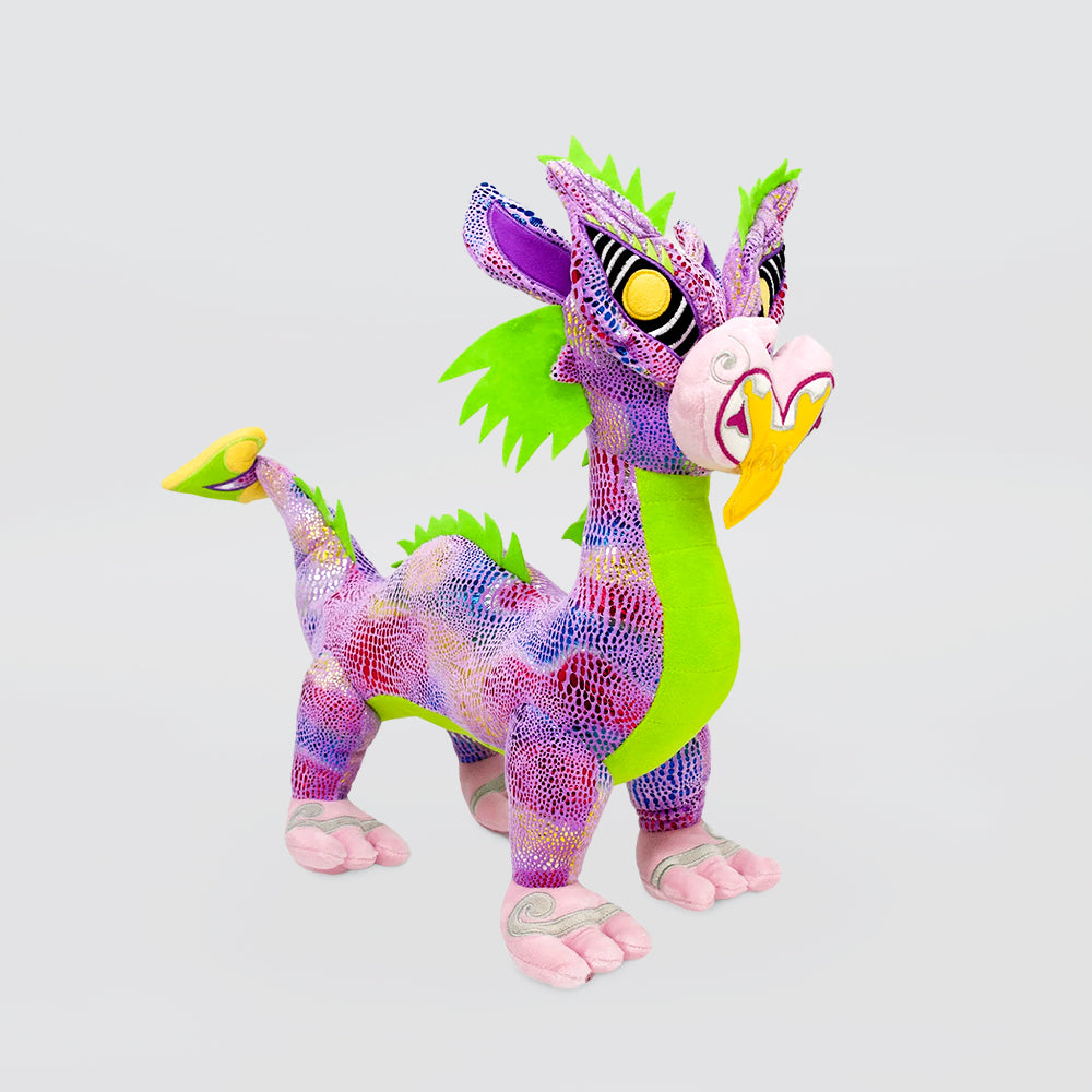 Pink Taniwha Soft Toy