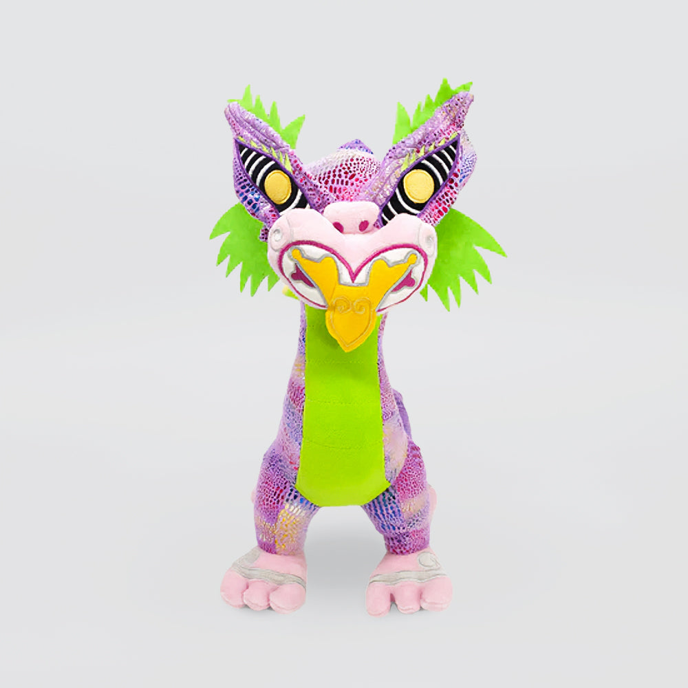 Pink Taniwha Soft Toy
