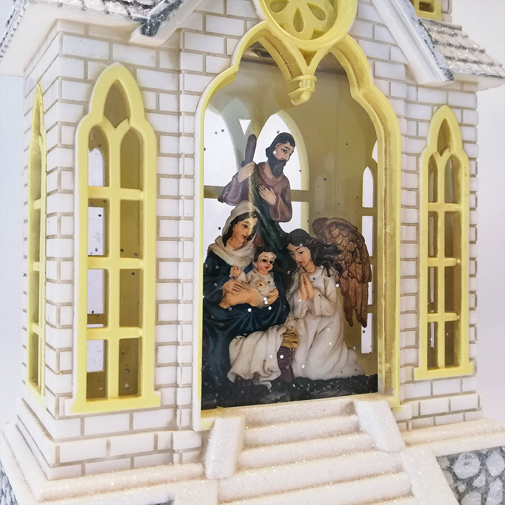 LED Church Nativity - Christmas Decor & Gift