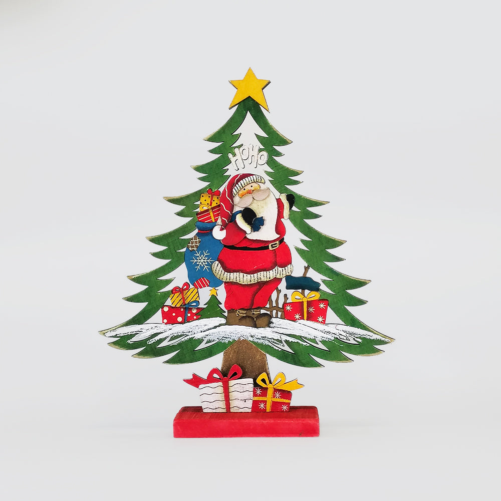 Christmas Tree Decor W/ Santa