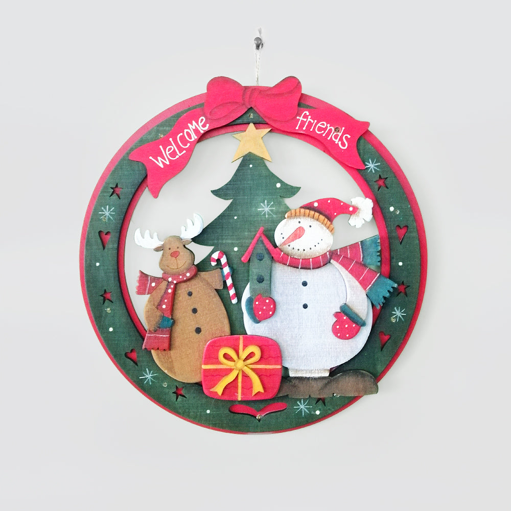 LED Christmas Wreath