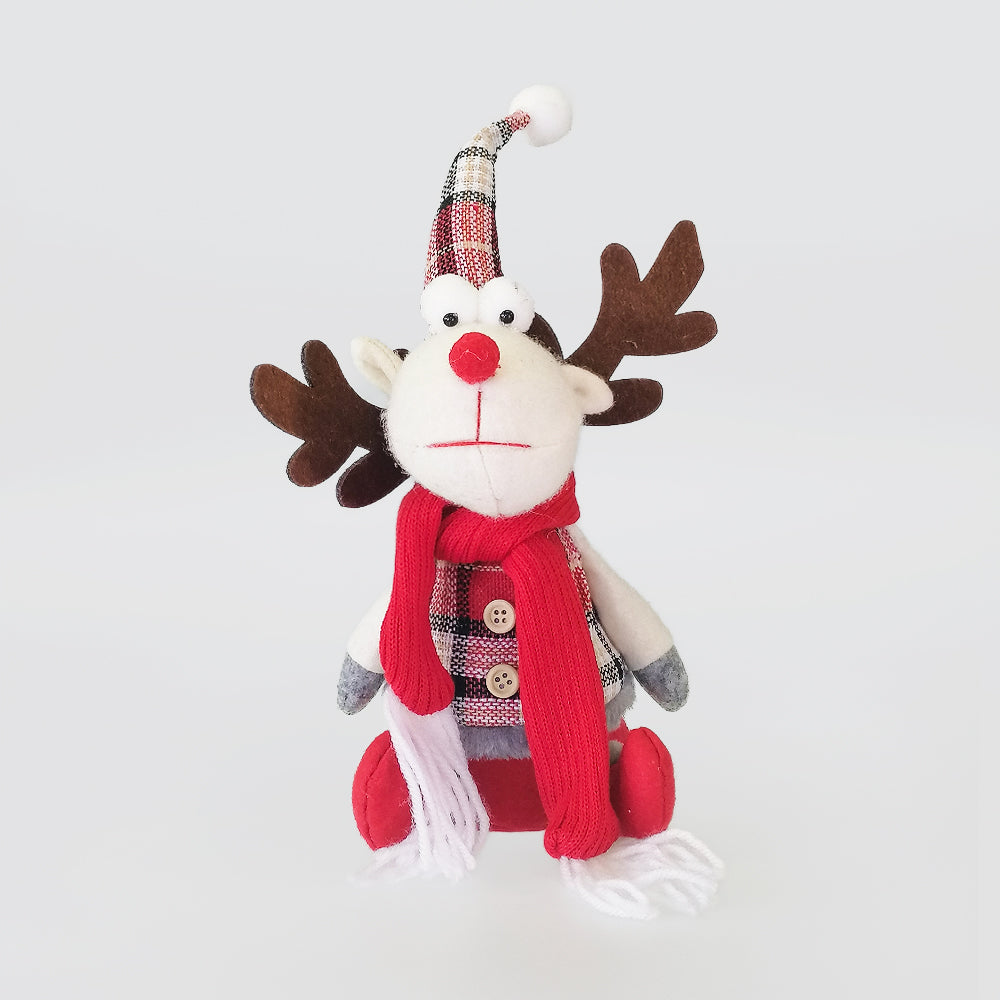 Tartan Reindeers - Christmas Decor