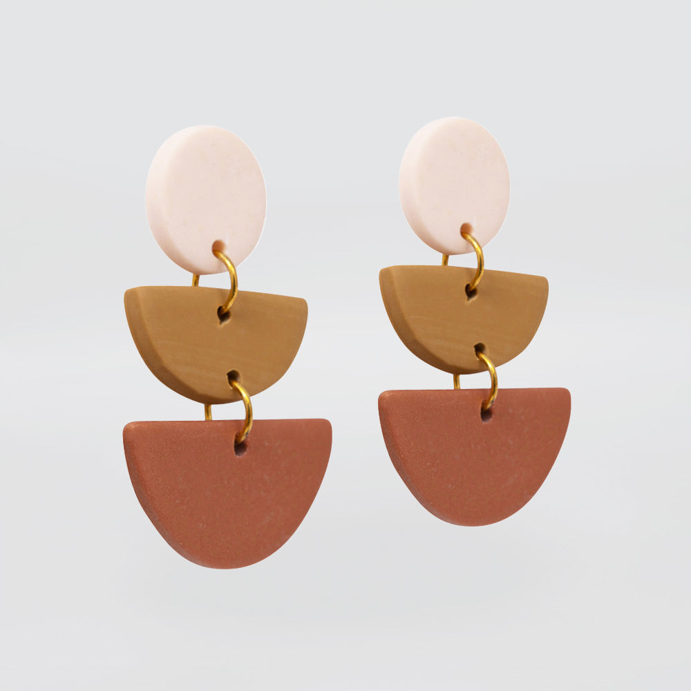 Semi Circle Earrings