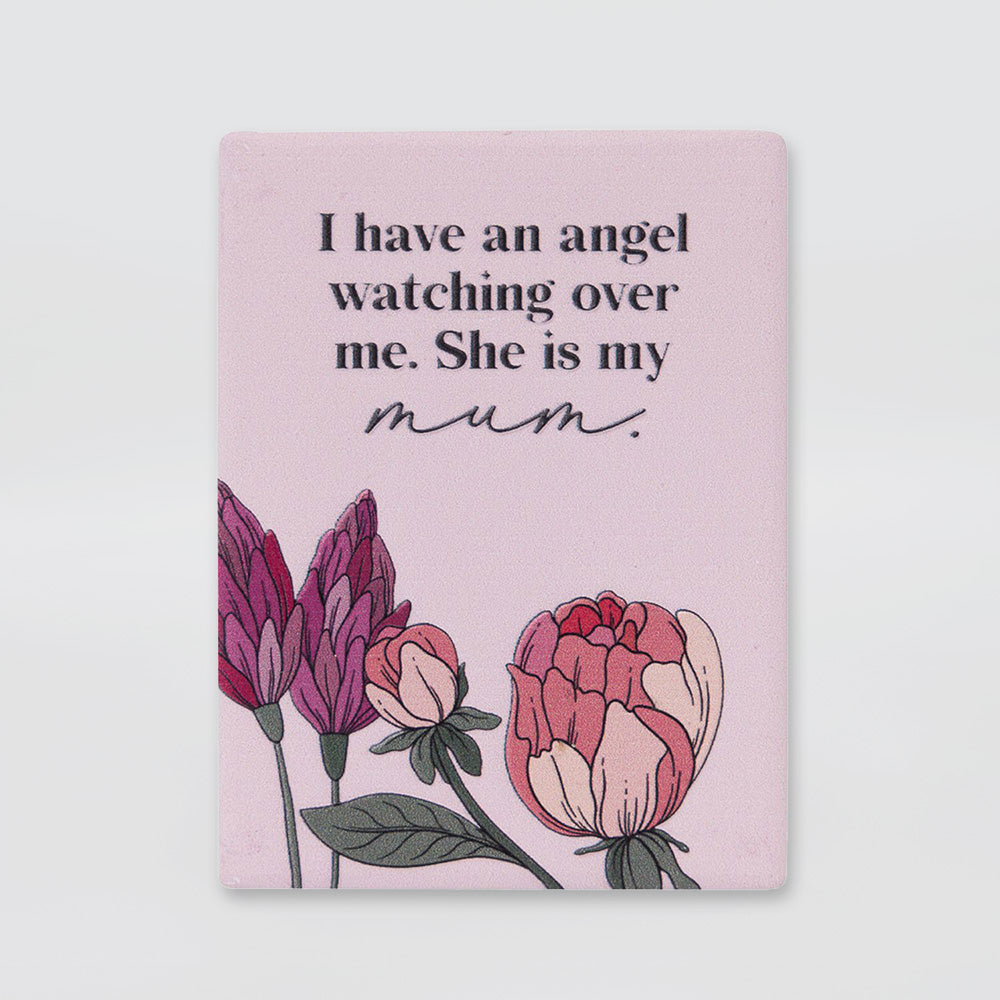 Mother's Day - 'Angel' Ceramic Magnet