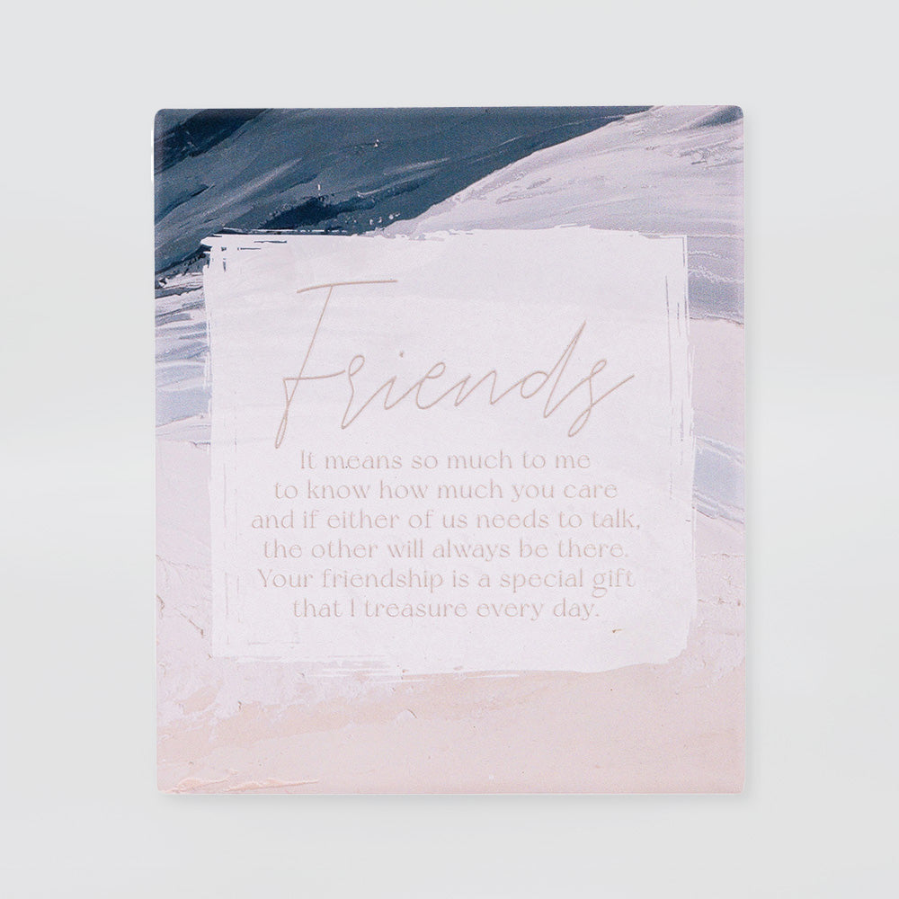 Palm Cove 'Friends' Verse Plaque