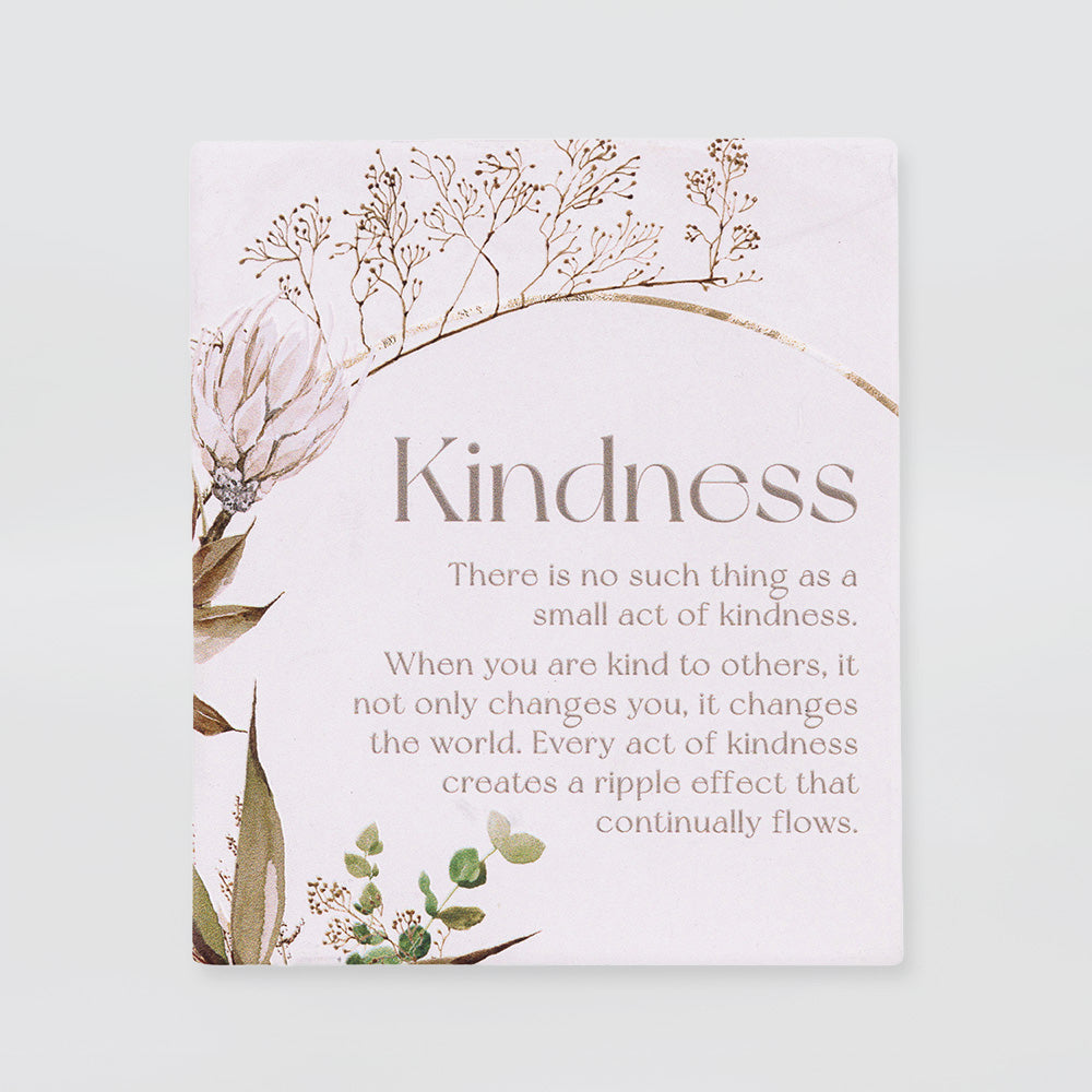 Palm Cove 'Kindness' Verse Plaque