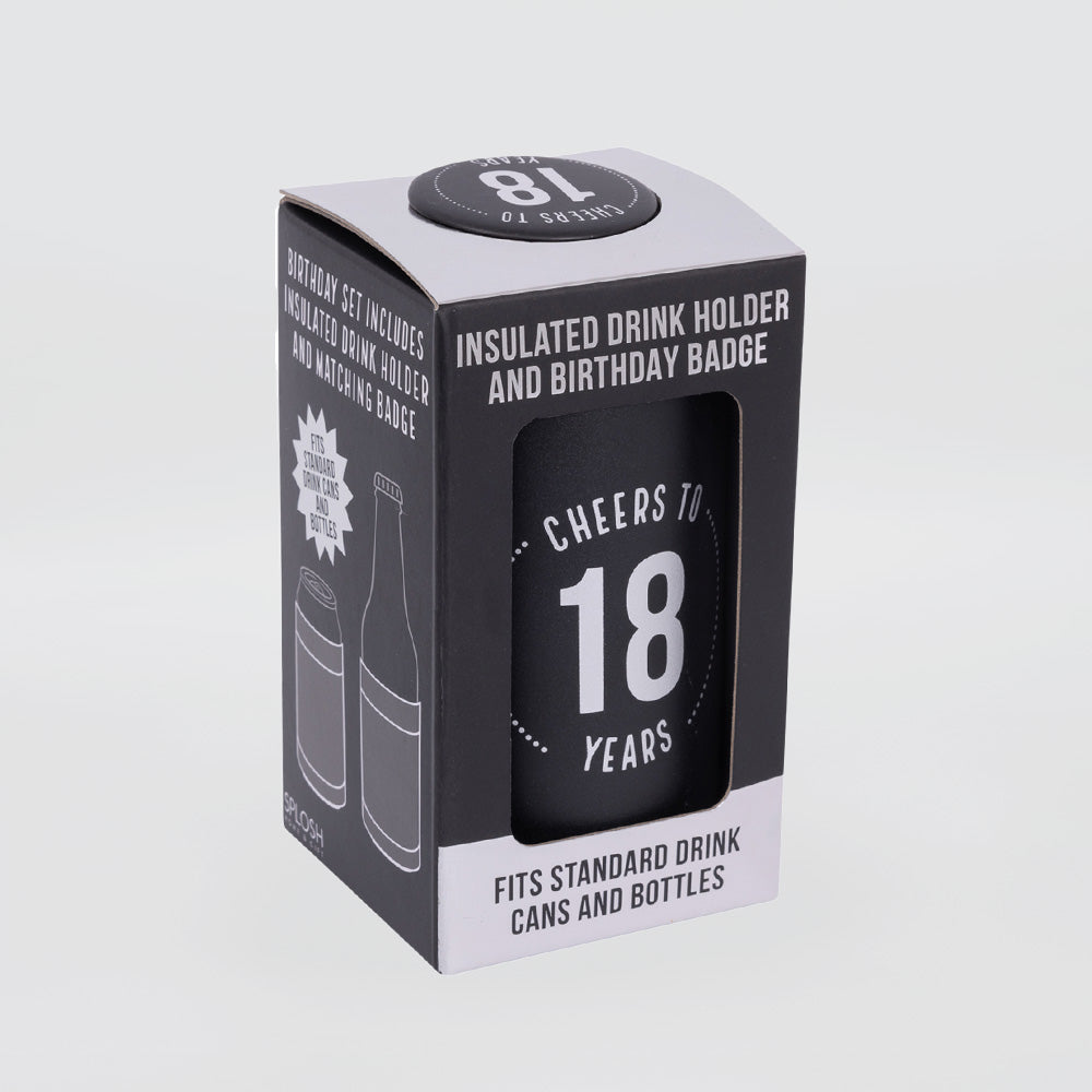 Insulated '18th' Can Cooler