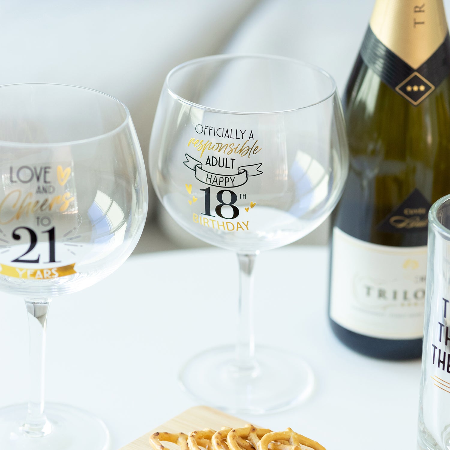 Wine 'Balloon' Glass - 18th